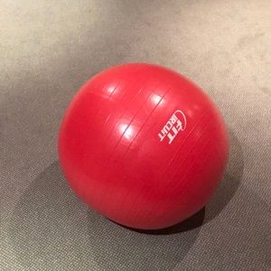 Free with purchase yoga ball